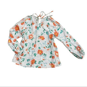 Seven7 Cold Shoulder Blouse, Size M